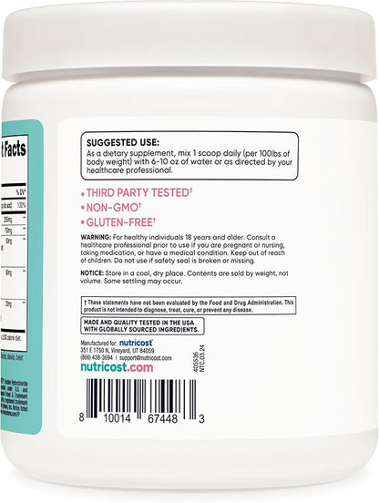 Nutricost Creatine Monohydrate Powder for Women, Micronized, Strawberry Lemonade, 50 Servings