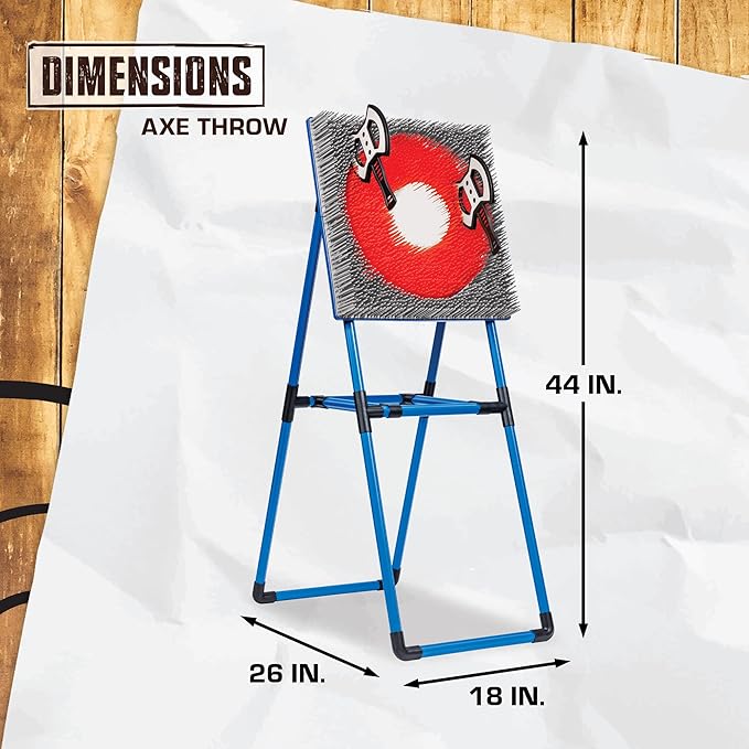 Eastpoint Axe Throw & Lawn Dart Target Sets - Bristle Axe Throwing Target & 2-in-1 Combo Backyard