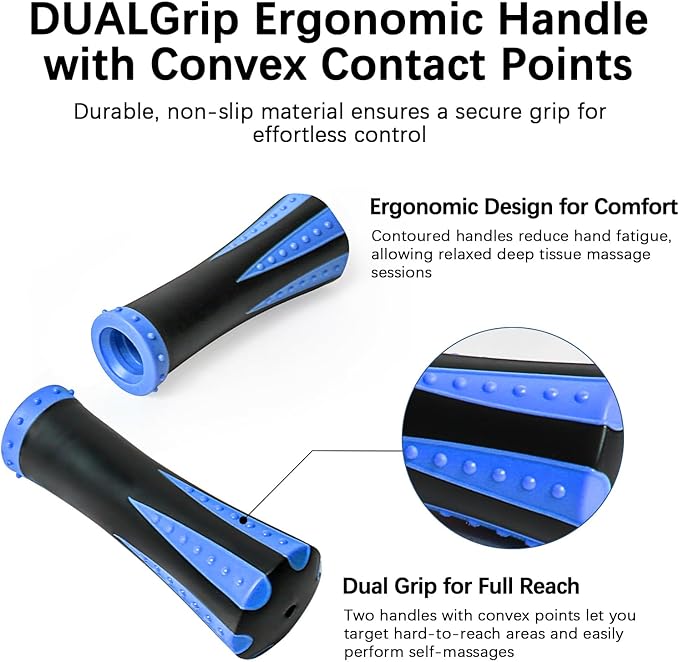 Muscle Roller Stick for Athletes - Deep Tissue Fascia Blaster & Roller Massager for Myofascial Pain