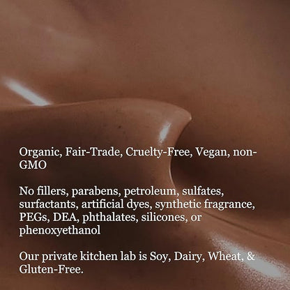 Enzyme and Acid Facial Pudding | Natural Cleansing and Masking | Raw Organic Honey, Silver, White
