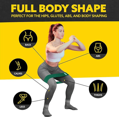 Fabric Resistance Bands for Legs - Workout Bands Resistance Bands for Men and Women - Booty Bands