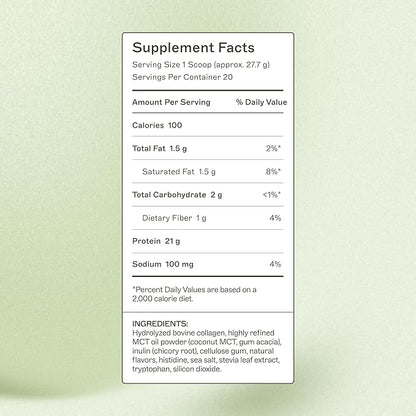Amy Myers MD Paleo Protein Powder - with Collagen Peptides for Gut Health - Supports Hair, Skin &