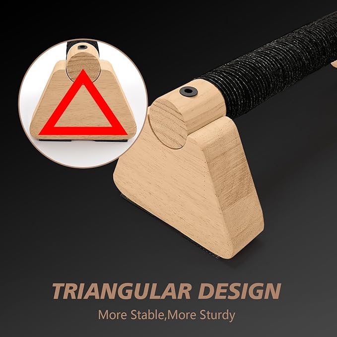 Parallettes Bars - Wooden Calisthenics Equipment for Handstand Training, Push Up Bars &