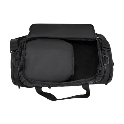 PUMA Contender Duffel Bag with Removable Strap & Shoe Pocket, Black, One Size