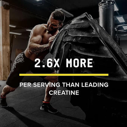BEYOND RAW Creatine HCl Powder, Science Backed, Lab Grade, Creatine for Women & Men, Muscle