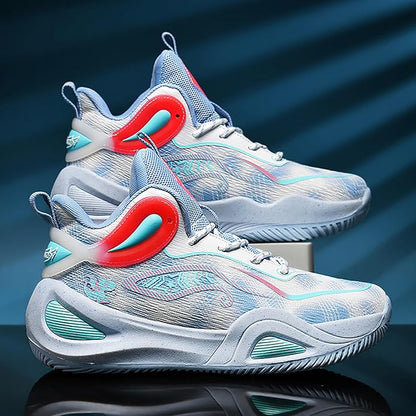 High Upper Basketball Shoes for Men Women Sneakers Fashion Breathable Sports Shoes Anti Slip