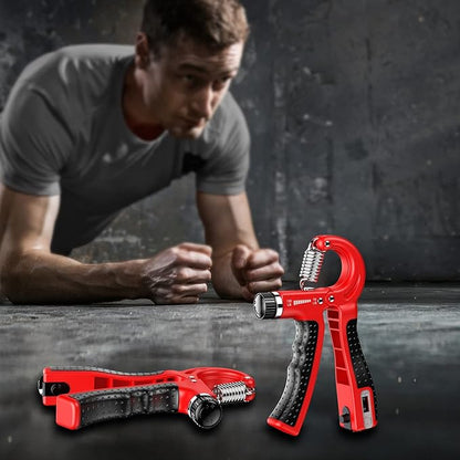 KDG Hand Grip Strengthener 2 Pack Adjustable Resistance 10-130 lbs Forearm Exerciser，Grip Strength