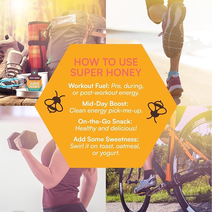 You Again Super Honey Clean Energy Gel, Himalayan Salted Cacao | Electrolyte Replenishment Running