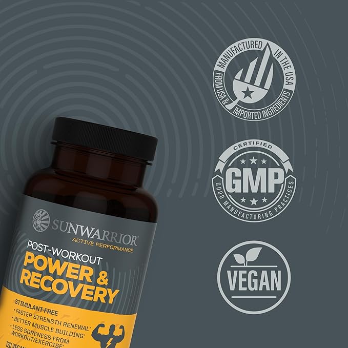 Amino Acids Supplement Recovery Capsules Stimulant-Free Post-Workout Muscle Recovery & Strength