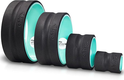 Chirp Wheel Foam Roller ??Targeted Back & Neck Relief, Lumbar Spine Stretcher, Spinal Decompression