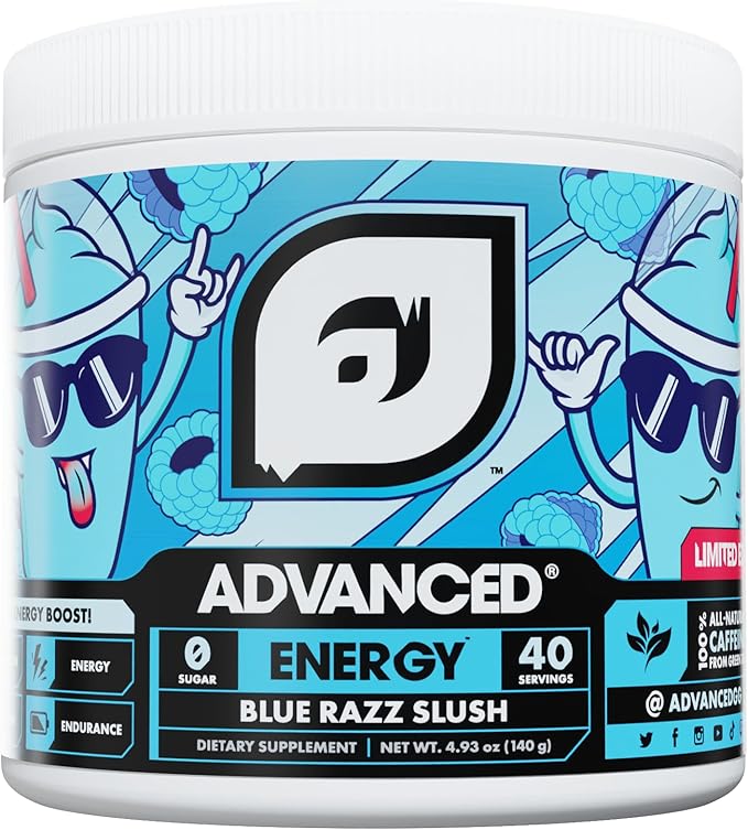 Advanced Energy - Energy Boosting Formula with Electrolytes for Hydration - L-Theanine to Combat