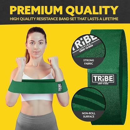 Fabric Resistance Bands for Legs - Workout Bands Resistance Bands for Men and Women - Booty Bands
