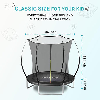 SkyBound 14 FT 12 FT 10FT 8FT 6FT Springless Trampoline for Kids and Adults - Recreational