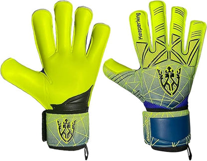 Soccer Goalie Goalkeeper Gloves for Kids Boys Youth & Adult,Latex Strong Grip Palms with Removable