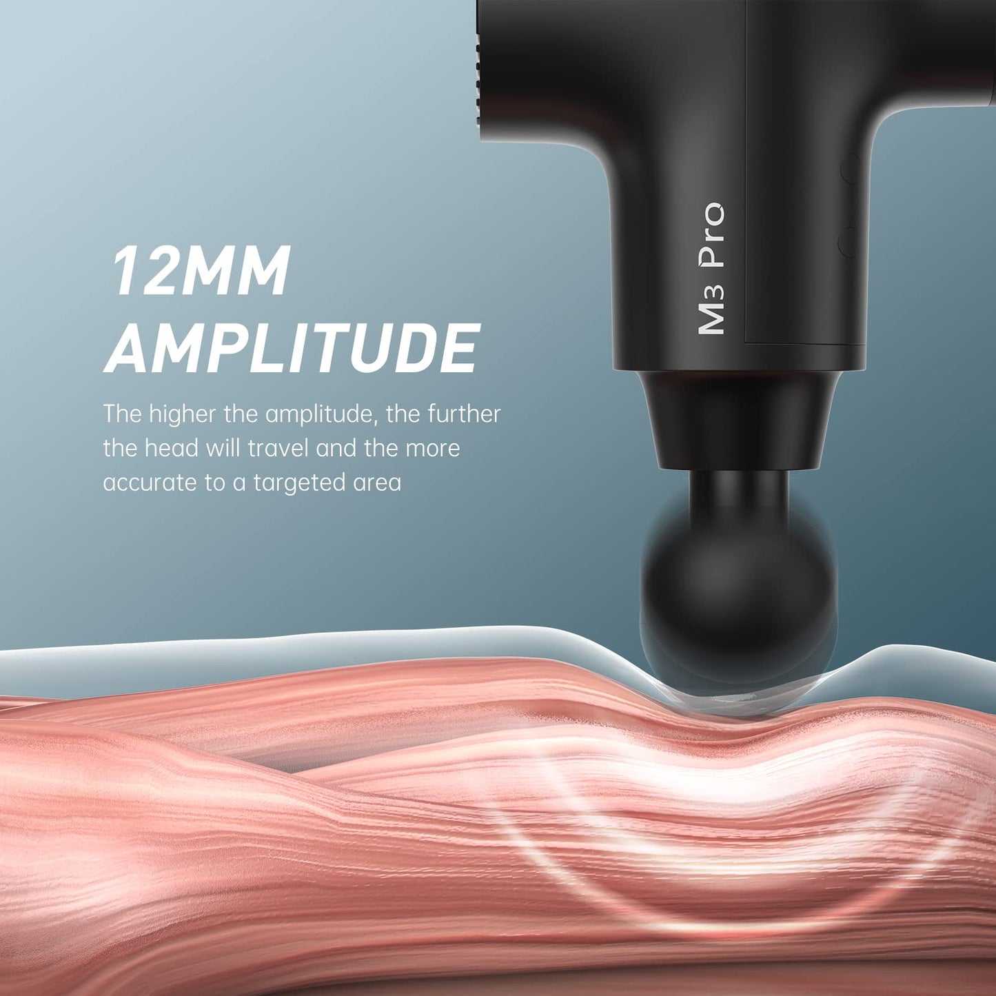 Opove M3 Pro 2 Massage Gun Deep Tissue Percussion Muscle Massager for Workout, Handheld Percussive