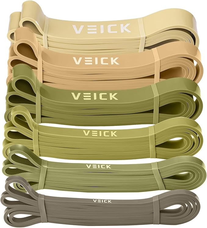 VEICK Resistance Bands for Working Out, Exercise Bands, Workout Bands, Pull Up Assistance Bands