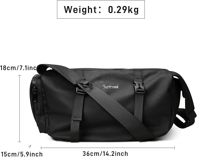 Small Sports Bag Waterproof Ultra-Light Gym Duffle for Men & Women Compact Mini Crossbody Bags