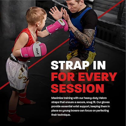 Kids Boxing Gloves for Kids Children Youth Punching Bag Kickboxing Muay Thai Mitts MMA Training