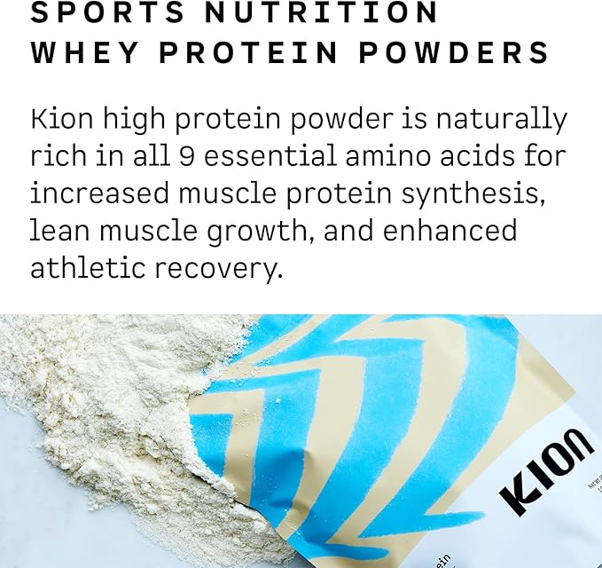 Kion Clean Protein | Grass-Fed & Pasture-Raised Whey Isolate Protein Powder | Rich Chocolate | 30