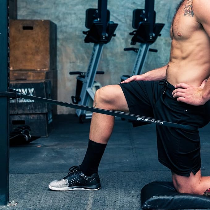 WOD Nation Pull Up Assistance Bands (10-175lbs Band) - Best for Pullup Assist, Chin Ups, Resistance