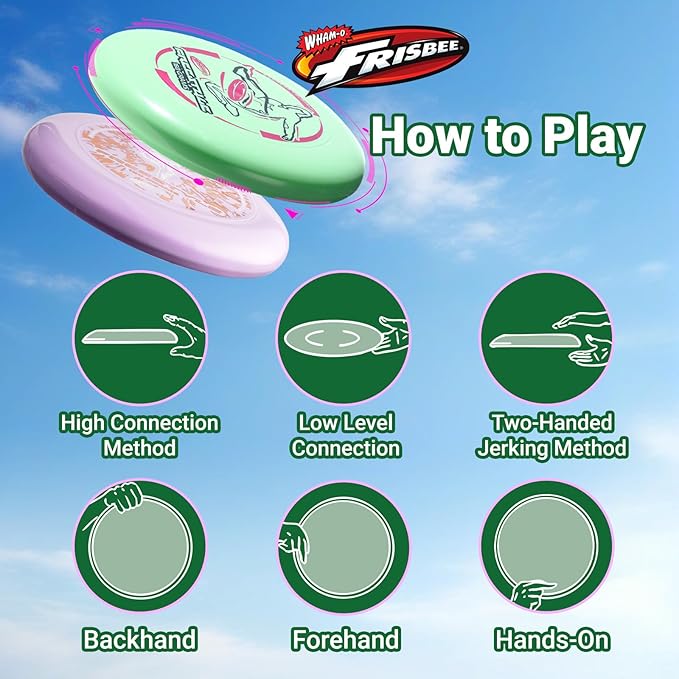 Wham-O Frisbee Ultimate Training Disc, Sports Flying Disc 160g, 10.5 Inch Durable and Flexible