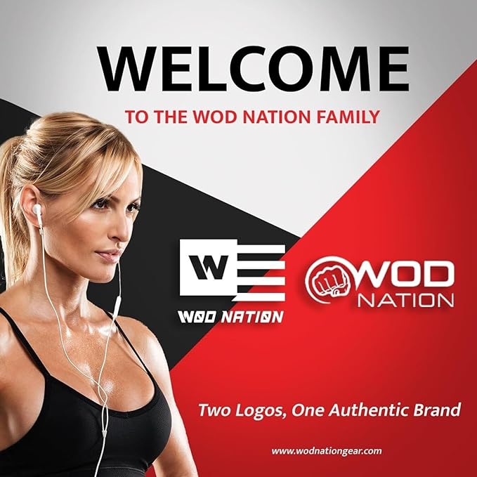 WOD Nation Flexible Hook-Grip Athletic Tape – Easy-Tear, Sweat-Proof Thumb & Finger Strips for