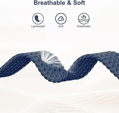 Braided Bands Compatible with Garmin Vivoactive 6/5/3/Venu 2 Plus/Forerunner 165/55/645/245 Music