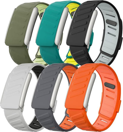 Silicone Comfortable and Soft Replacement Wrist Band Compatible for WHOOP 5.0 One Peak/MG Heart