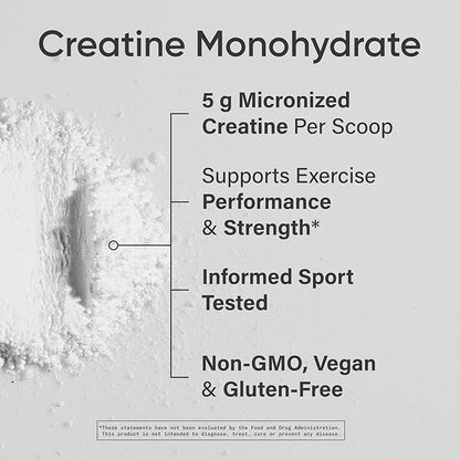 Sports Research Creatine Monohydrate - Gain Lean Muscle, Improve Performance and Strength and