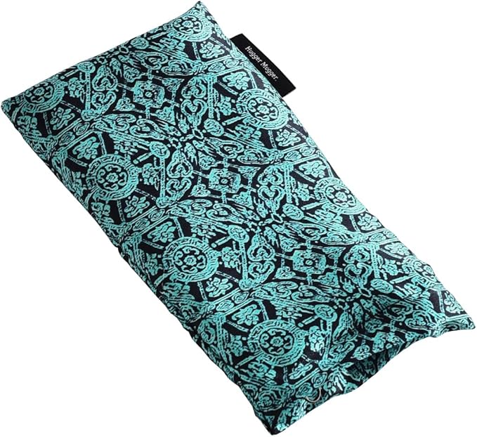 Hugger Mugger Silk Eye Pillow with Flaxseed Filling - Organic Flaxseed Filling, Scent-Free