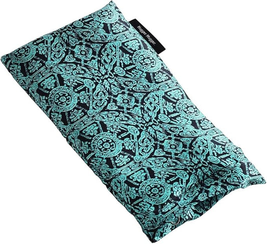Hugger Mugger Silk Eye Pillow with Flaxseed Filling - Organic Flaxseed Filling, Scent-Free