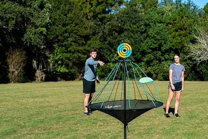 Waboba Hitman Flying Disc Target Game, 2 in 1 Foldable Throwing Garden Game with 4 Silicone Wingman