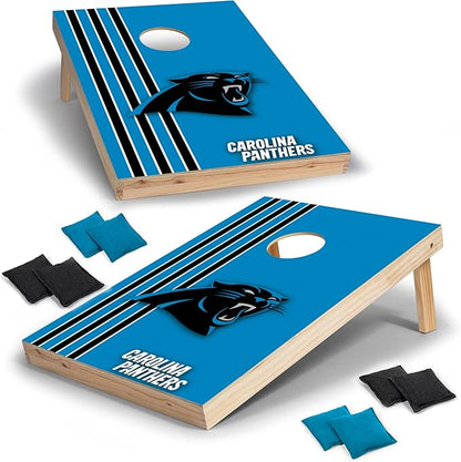 NFL 2' x 3' Solid Wood Cornhole Set with Direct Print HD Team Graphics – Great Gift for Any