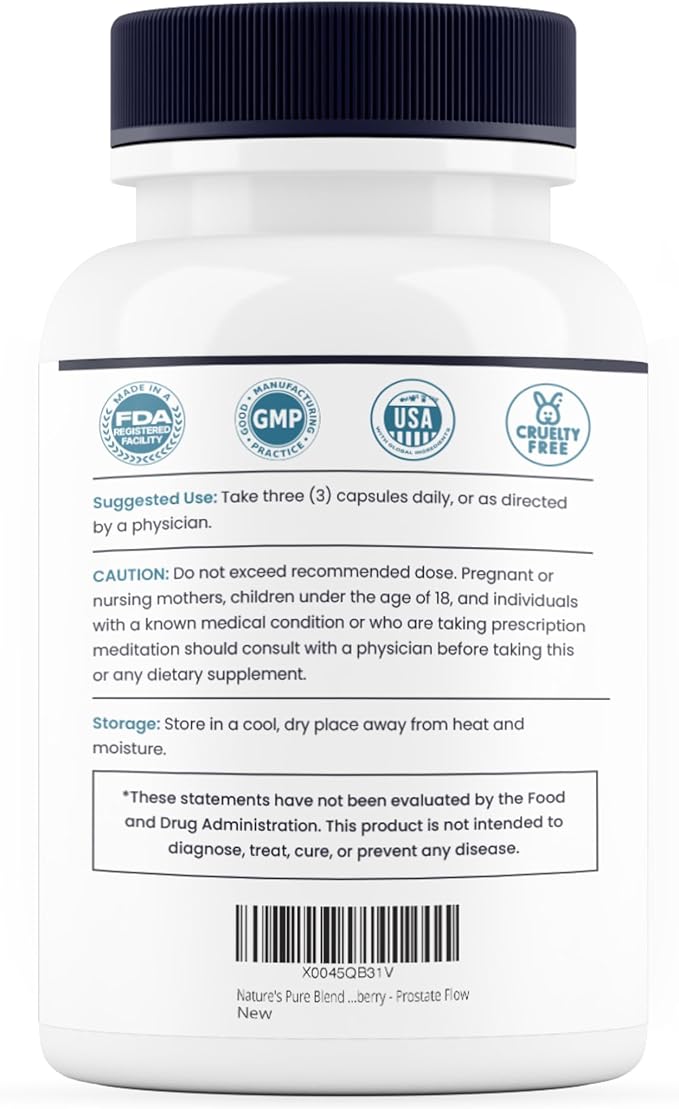 Nature's Pure Blend Peak Performance ??Testosterone Supplement for Men with D-Aspartic Acid