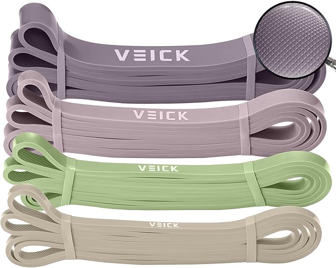 VEICK Resistance Bands for Working Out, Exercise Bands, Workout Bands, Pull Up Assistance Bands