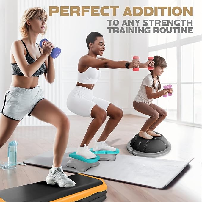 Yes4All Neoprene Coated Dumbbell Hand Weight Sets of 2 - Multiple Weight Options with 15 Colors