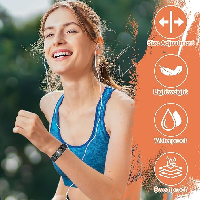 Watch Bands Replacement for ID115plus HR, Very Fit Pro Activity Fitness Tracker Wrist Bands Set