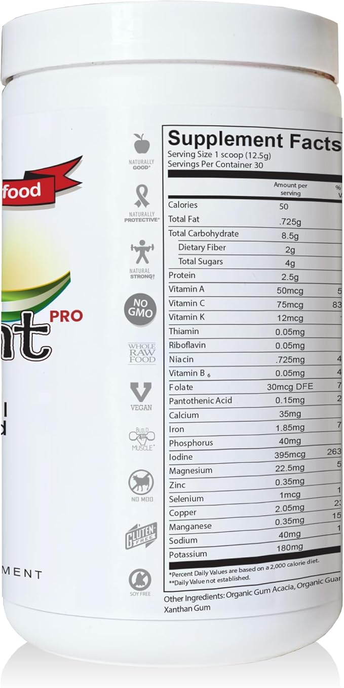 SlimPlant Pro - All Natural Superfood Protein Powder w/ 35 Vitamins, Minerals, and Whole