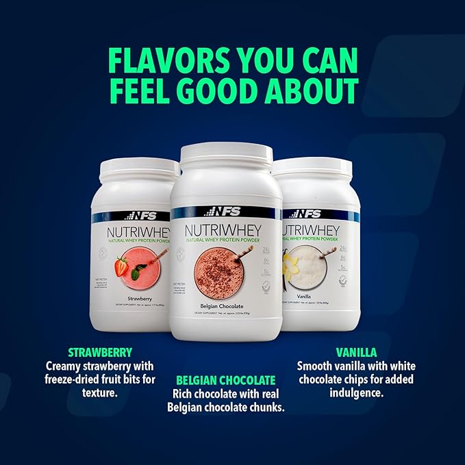 NF Sports Post Workout Nutri Whey Protein Powder, Dietary Supplement, Amino Energy, Supports