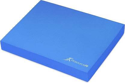 ProsourceFit Exercise Balance Pad ??Non-Slip Cushioned Foam Mat & Knee Pad for Fitness and