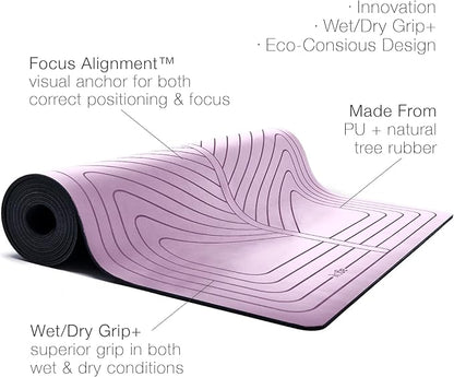 agoy Pro+ Warrior - Premium Non-Slip Yoga Mat – Eco-Conscious Design - PU Mat With Wet/Dry Grip+