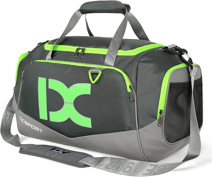 Sports Gym Bag，INOXTO Travel Duffel Bag with Dry Wet Pocket And Shoe CompartmentFor Women and