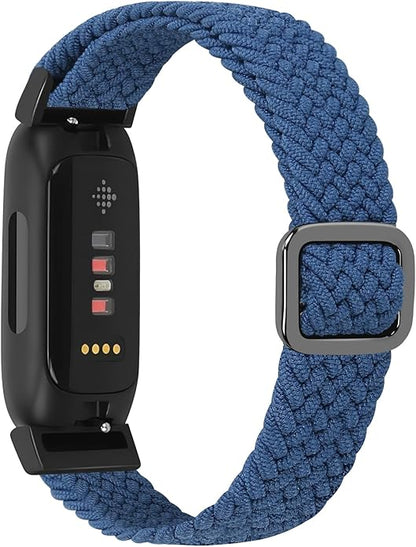 Tiptops Braided Nylon Bands Compatible with Fitbit Inspire 3/Inspire 2/Inspire/Inspire HR/Ace 2/Ace
