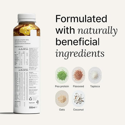 Huel Ready-to-Drink | Salted Caramel Meal Replacement Drink | High Protein Drink | Nutritionally