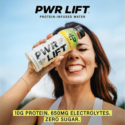 Whey Protein Water Sports Drink by PWR LIFT | Variety Pack | Keto, Vitamin B, Electrolytes, Zero