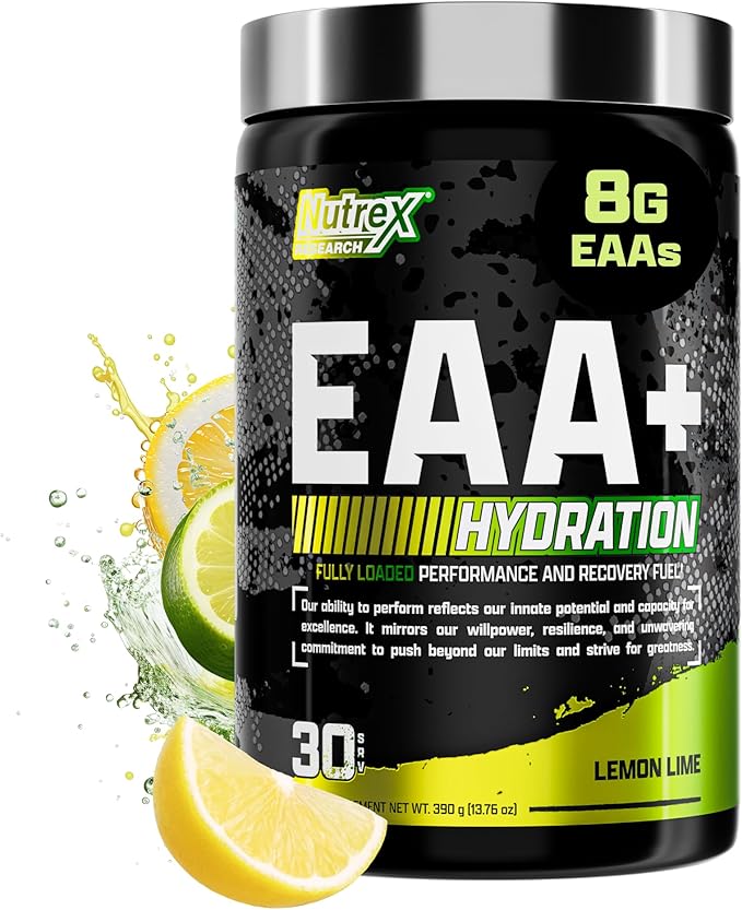 Nutrex Research EAA Hydration | EAAs + BCAA Powder | Muscle Recovery, Strength, Muscle Building