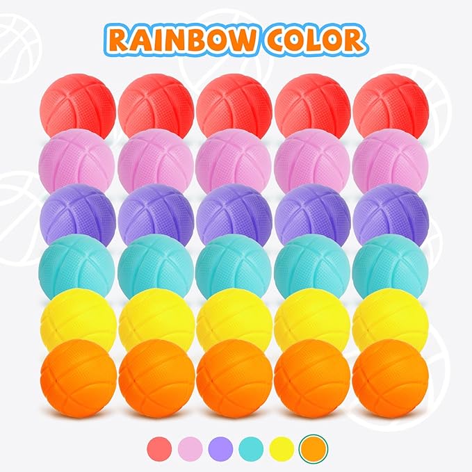 punkdog 30 PingPong Balls for Pop and Catch Ball Game - Outdoor Indoor Game Activities for Boys &
