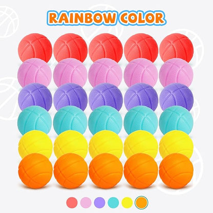 punkdog 30 PingPong Balls for Pop and Catch Ball Game - Outdoor Indoor Game Activities for Boys &