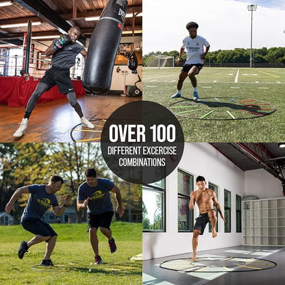 Webby Agility Trainer – Circle Speed and Agility Ladder for High Intensity Reactive Footwork Drills