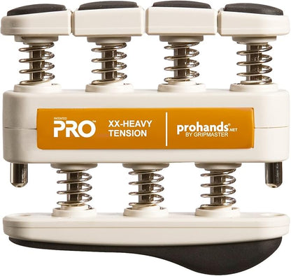 PRO Hand Exerciser, Finger Exerciser (Hand Grip Strengthener), Spring-Loaded, Finger-Piston System